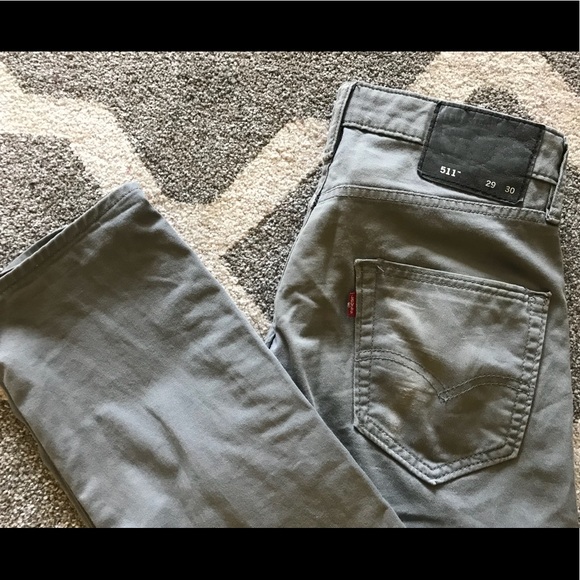 Levi's Other - Vintage Levi’s grey denim 511 jeans
